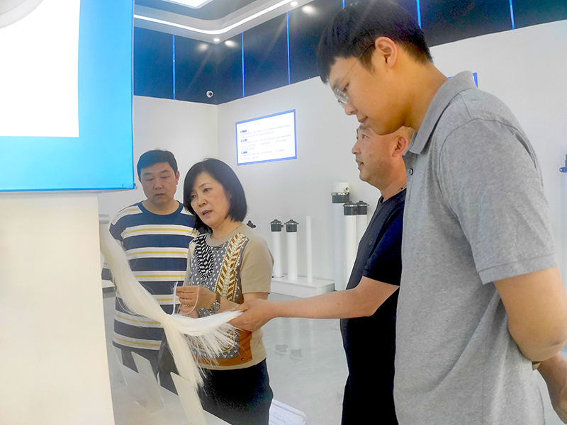 天津市水务集团领导莅临公司进行考察交流